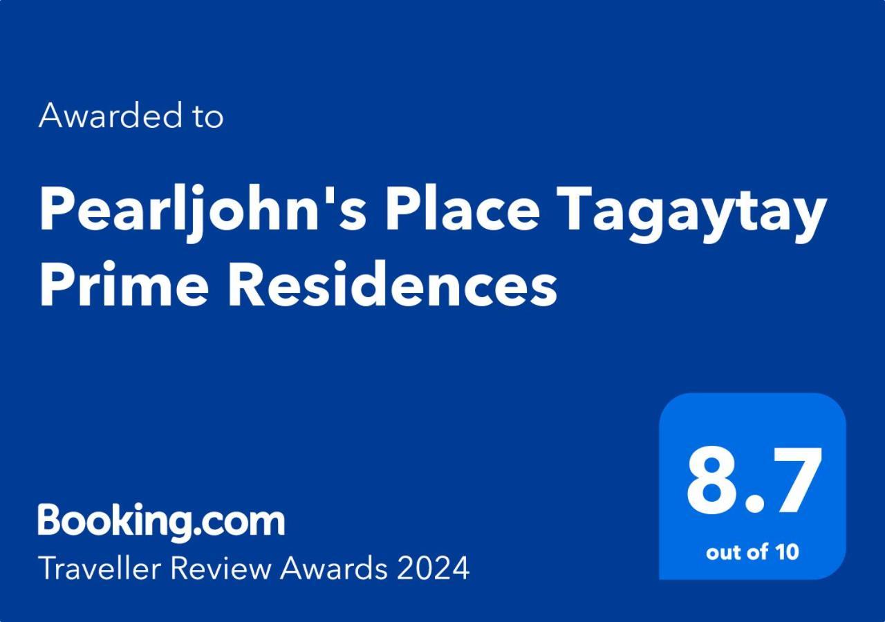 Pearljohn'S Place Tagaytay Prime Residences Tagaytay City Esterno foto